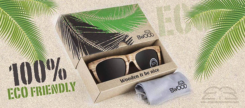 packaging gafas madera